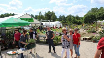 Bild: soj
Viele Gäste kamen am vergangenen Wochenende zum Kräuterfest.