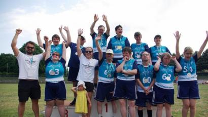 Bild: fz
Die Leichtathleten bringen 21 Medaillen aus Hamm von den Special Olympic Games mit nach Hause.