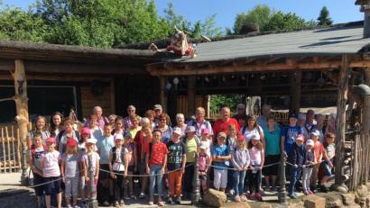 Bild: exb
Gruppenbild im Freizeitpark Plohn.