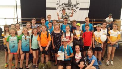 Bild: lg
30 Läufer des Ortenburg-Gymnasiums gingen in Regensburg an den Start. Einige erkämpften sich einen Platz auf dem Treppchen.