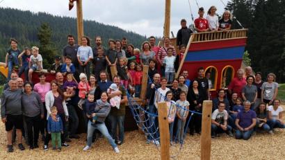 Bild: hir
Die 75 Teilnehmer waren vom Familienwochenende begeistert. Das Ferienhaus Lambach wurde gleich für das nächste Jahr gebucht.