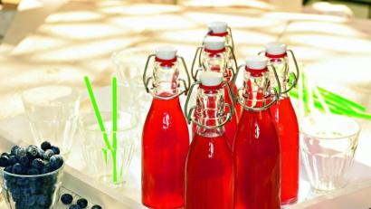 Bild: exb
Gerade bei heißem Wetter ist die Blaubeer-Limonade ein leckerer Durstlöscher - und begehrt bei jedem Picknick.