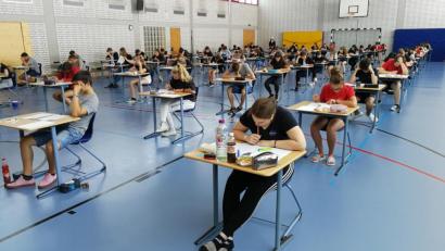 Bild: wku
Für die Prüfungsteilnehmer stand am Freitag das Fach Englisch auf dem Programm.