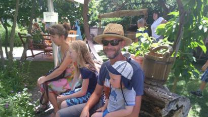 Bild: mma
Ein Garten ist auch zum Verweilen da.