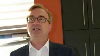 Alexander Flierl sprach in Oberviechtach über seine Arbeit als Landtagsabgeordneter.