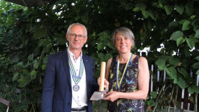 Bild: exb
Irene Fritz (rechts) gibt ihr Amt an Robert Würschinger ab.