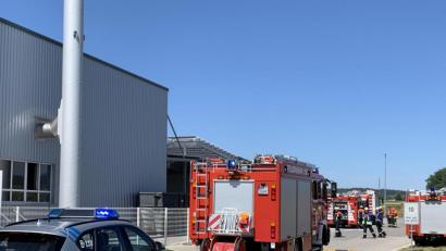 Bild: jma
Betriebsunfall in einem Werk in Postbauer-Heng.
