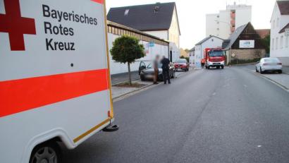 Bild: jma
Die Unfallstelle in Eschenbach: Ein Audifahrer übersieht einen Rollerfahrer.