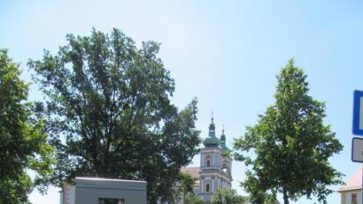 Bild: kgg
Die neue Ladestation für E-Autos am Parkplatz Schwanenwiese.