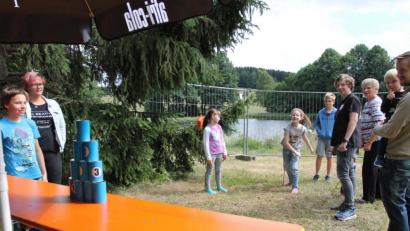 Bild: pi
Die Aktionen für die Kinder kommen an.