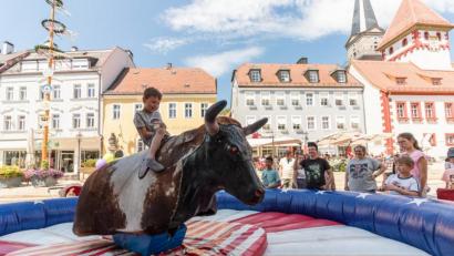Bild: dtr
Bullriding in Marktredwitz.