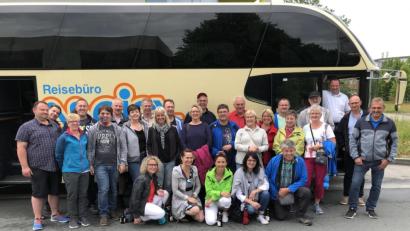 Bild: exb
Mit vielen schönen Eindrücken und viel neuem Wissen kehrten die Teilnehmer vom Vereinsausflug aus dem Frankenland zurück.
