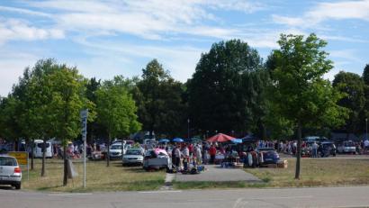 Bild: fjo
Weil der Festplatz bei der Stadthalle wie am vergangenen Samstag einzig noch für Flohmärkte genutzt wird, debattierte der Stadtrat das Für und Wider von Vereinsfesten auf dem Areal.