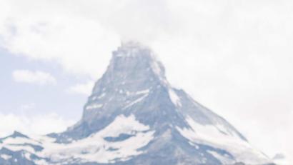 Bild: zeu
Maximilian Zeus am Fuße des Matterhorns: Der Pirker nahm an der Berglauf-Europameisterschaft in Zermatt teil und kam als zweitbester Deutscher ins Ziel.