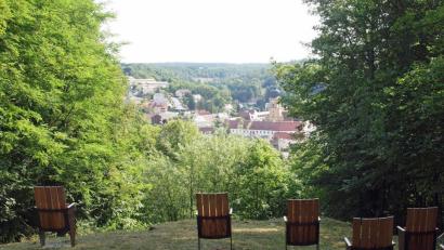 Bild: sön
Ensdorf hat jetzt ein Landschaftskino. Es ist das vierte in der Juradistl-Region.