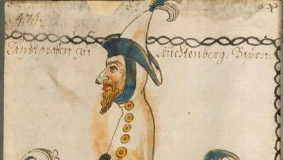 Bild: Bayerische Staatsbibliothek
Das Wappen der Leuchtenberger.
