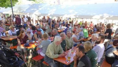 Bild: hm
Im vergangenen Jahr lockte das Bürgerfest zahlreiche Besucher.