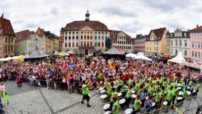 Archivbild: Matthias Merz
Rio in Oberfranken: Samba-Festival hofft auf viele Besucher.