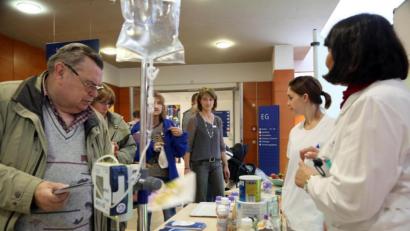 Bild: Gerhard Götz
Infotage am Klinikum Weiden: Die Nähe zu einem Krankenhaus bedeutet für viele Bürger ein Stück Lebensqualität.