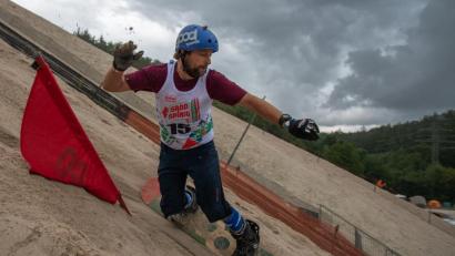 Bild: chl
Manuel Ries Sandboard
