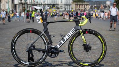 Bild: Leon van Bon/Cube
Das Team Wanty-Groupe Gobert auf Cube-Rädern bei der Tour de France