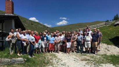 Bild: exb
Die Kümmersbrucker auf der Fechner-Alm.