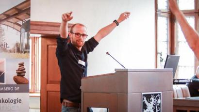 Bild: Tom Borisch/exb
Auch die Bewegung kam zwischen den Vorträgen nicht zu kurz