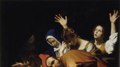 Bild: Vatikanstadt, Musei Vaticani, Pinacoteca Vaticana
Aus dem Jahr 1602/03 stammt „ Die Grablegung Christi“ (Leinwand, 300 × 203 cm) von Michelangelo Merisi, genannt.. Caravaggio (1571–1610).