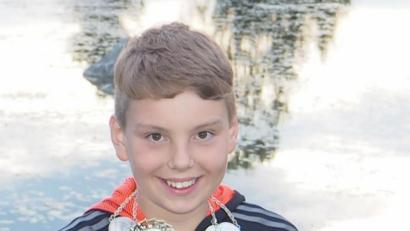 Bild: gz
Den Jugendpokal mit der Jugendkette erhielt zum vierten Mal der Jugendliche Leon Reindl.