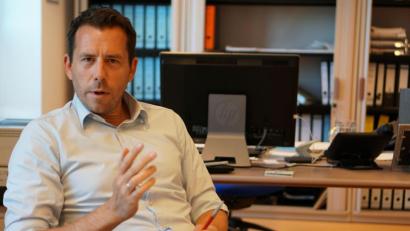 Bild: Christopher Dotzler
Roland Kittel im Gespräch mit Oberpfalz-Medien.