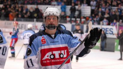 Bild: Rudolf Gebert
Paul Wolf trägt auch in der Oberligasaison 2019/20 das Trikot der Blue Devils.
