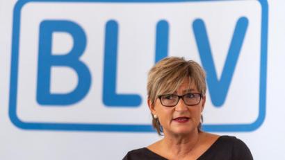 Bild: Peter Kneffel
Simone Fleischmann, Präsidentin des Bayerischen Lehrer- und Lehrerinnenverbandes (BLLV).