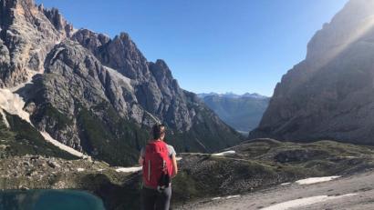 Bild: wih
Wandern in den Bergen, Städtereisen oder Strandurlaub - unsere Autorin ist gerne unterwegs. Doch das war nicht immer so.