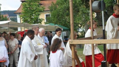 Bild: wrt
Pfarrfest-Auftakt mit dem Gottesdienst