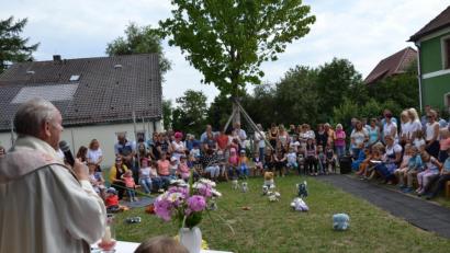 Bild: gi
Kindergarten und die Kinderkrippe St. Anna feiern den Jahresabschluss mit Wortgottesdienst und Sommerfest.