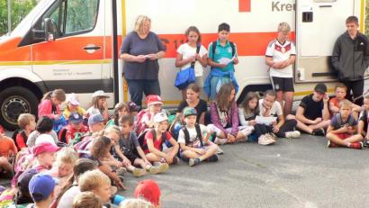 Bild: lep
Bei der Aktion "Verein macht Schule" lernen die Kinder viel ihr die Vereine in Kirchenthumbach.