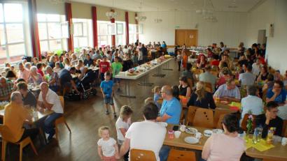Bild: enz
Zahlreiche Eltern und Großeltern waren zum Abschiedsfest gekommen