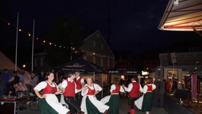 Bild: mmj
Fest im Bürgerfestprogramm: die Volkstanzgruppe Schönsee.