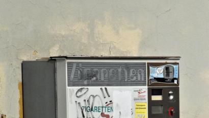 Bild: Andreas Royer
Auch an diesem Zigarettenautomaten in der Brauhausgasse scheiterte der Täter.