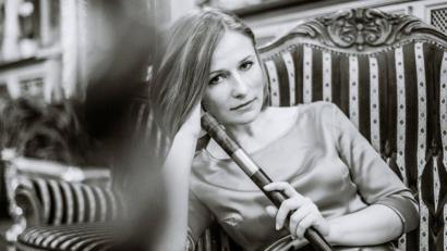 Bild: bej
Professorin Boschena Korchynska wird mit virtuosem Flötenspiel bei der Serenade am 9. August die Gäste in ihren Bann ziehen.