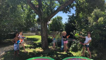 Bild: do
Wasserparty der Offenen Ganztagsschule.