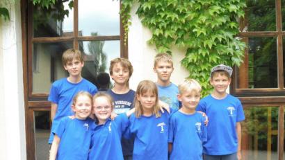 Bild: exb
Die Schwandorfer Teilnehmer beim OSJ-Cup in Tannenlohe.