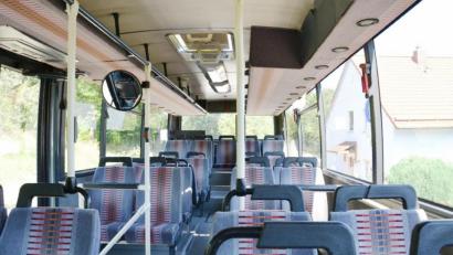 Archivbild: rpr
Über 40 Plätze verfügt der Badebus Neustadt. Oft bleiben sie alle leer.