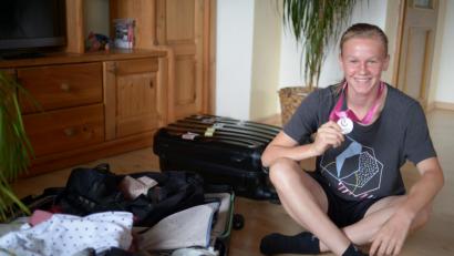 Bild: ref
Die Koffer sind am Dienstag noch nicht ausgepackt, Montagnacht kam Laura Donhauser erst zurück von der EM der U19 in Schottland. Mit im Gepäck: Die Silbermedaille für den zweiten Platz.