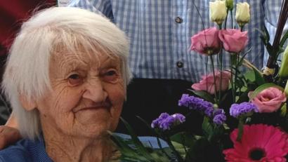 Bild: le
Franziska Müller, die älteste Einwohnerin von Floß, starb mit 100 Jahren.