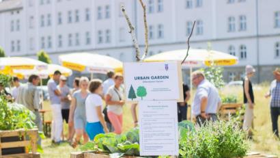 Bild: Verena Fitzgerald
Der erste Urban-Garden in Amberg ist geöffnet.