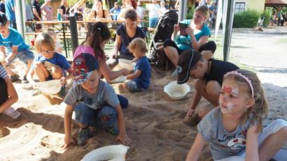 Bild: krb
Beim städtischen Kinderfest hat Langeweile Hausverbot.