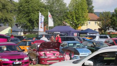 Bild: kro
139 Fahrzeuge der japanischen Automarke gab es bei dem Treffen zu bestaunen.