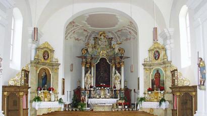 Bild: ü
Der Innenraum der Wallfahrtskirche St. Laurentius,