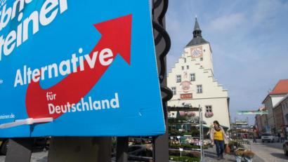 Bild: Armin Weigel/dpa 
Eine Aktion der Deggendorfer AfD bei Facebook hat 257 Ermittlungsverfahren und drei Anklagen wegen Volksverhetzung nach sich gezogen.